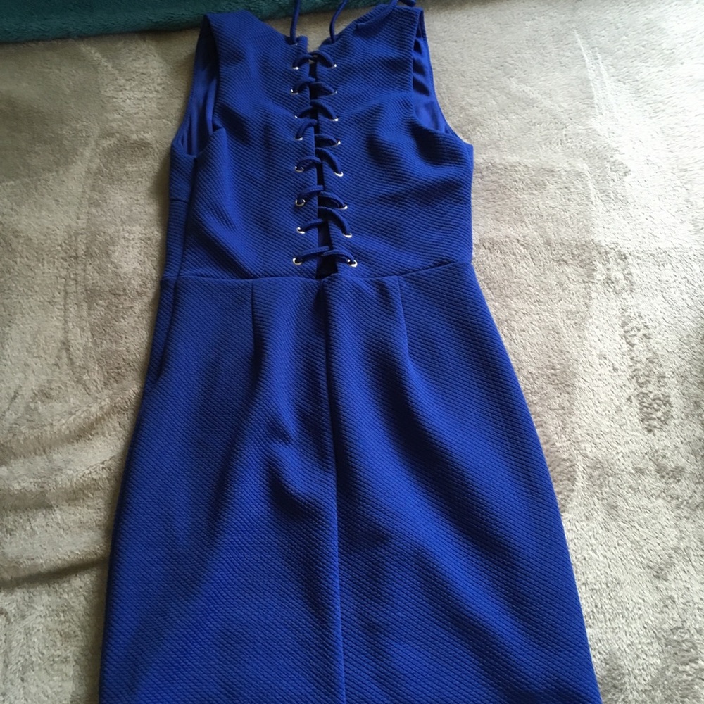 Blue dress